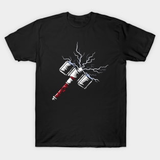 Thor's hammer coming to life T-Shirt